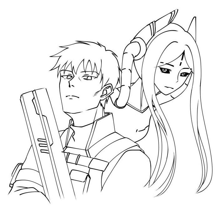 Zeke and Diarge by Noveline Sugar